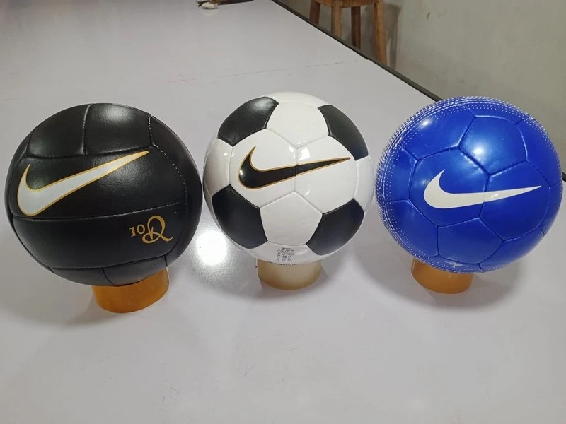 3X Nike TIEMPO Legend-GEO/10R Ronaldinho/Joga Bonito 2006 Soccer Ball Size 5