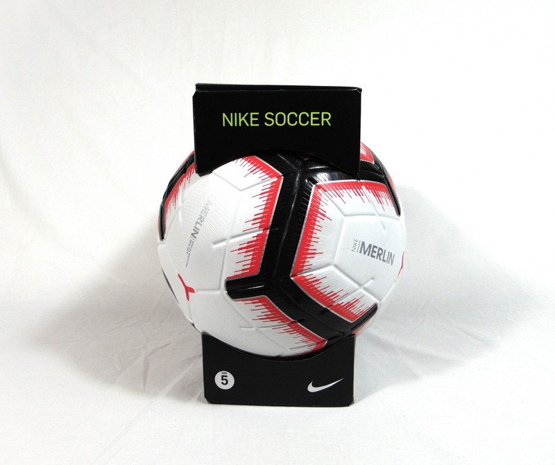 Nike Merlin FIFA ACC Official Match Soccer Ball Sz 5 NEW PSC630 100 RARE