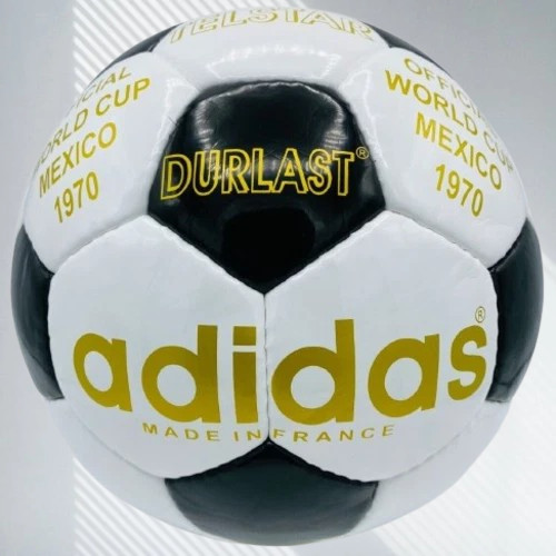 Adidas Telstar Durlast 1970 FIFA World Cup Football Size 5 Vintage Soccer Ball