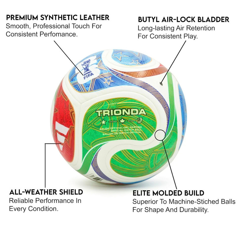 FIFA World Cup 2026/Trionda Pro Official Size 5 Match Soccer Ball USA gallery