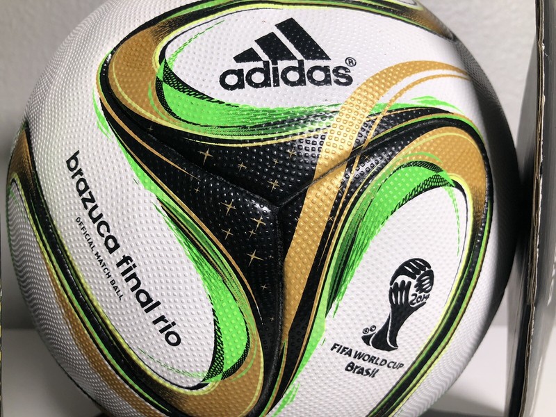 ADIDAS BRAZUCA 2014 FINAL OFFICIAL MATCH BALL 2014 BRAZIL FIFA WORLD CUP NEW gallery