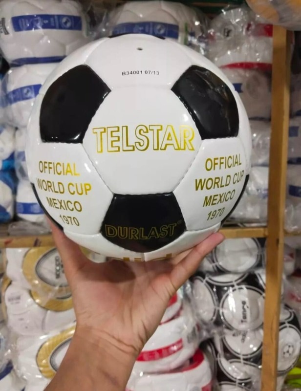 ADIDAS TELSTAR DURLAST 1970 MEXICO OFFICAL WORLDCUP 1970 SOCCER MATCH BALL SIZE5