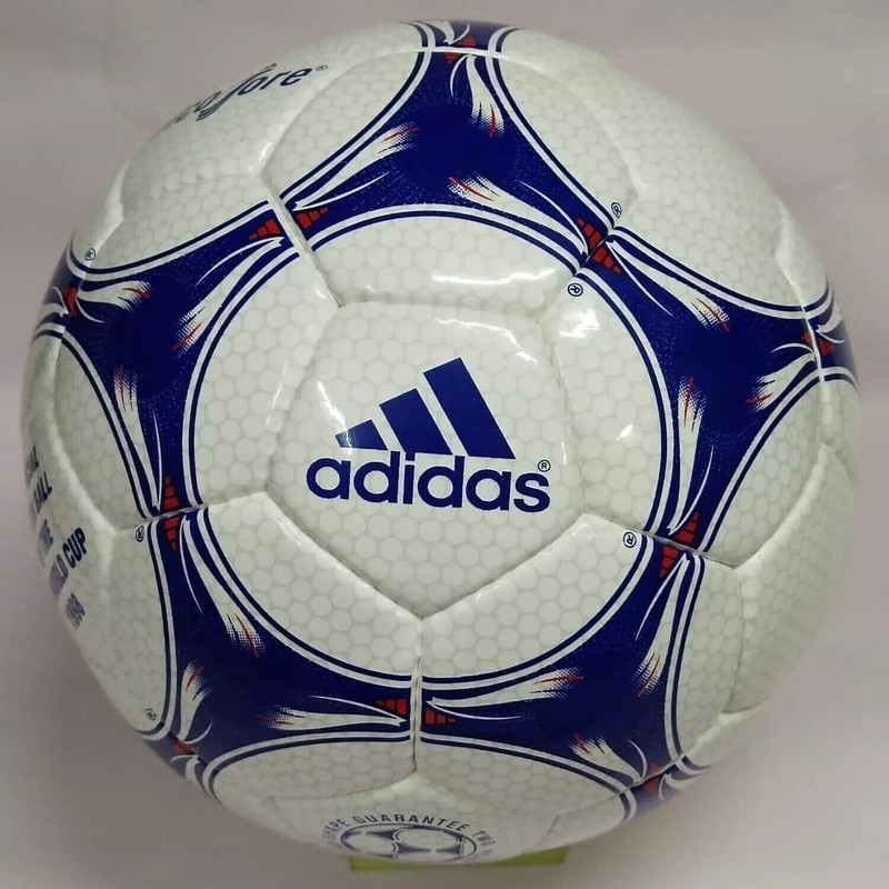 Adidas Tricolore Pro Polyester Soccer Ball FIFA World Cup 1998 SIZE 5 gallery