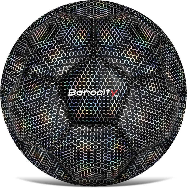 Soccer Ball – Premium Boy and Girl Official Match Ball with Cool Reflective Irid