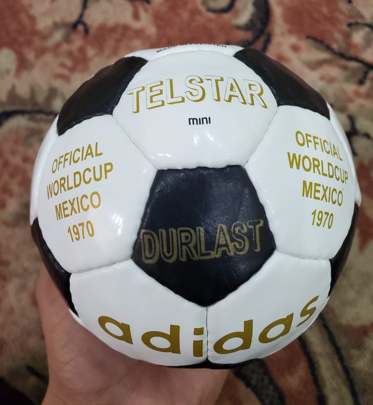 Adidas 1970 Telstar Durlast Mini Ball World Cup 1970 Mexcio Size 1