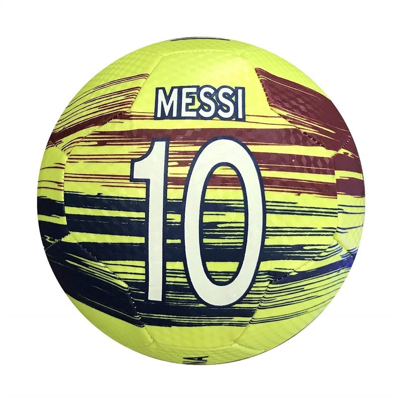 Icon Sports FC Barcelona Official Regulation Junior Size 2 Soccer Ball messi