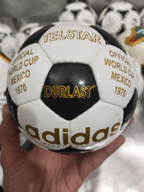 Adidas Historical Mini Balls Set 14 PCS World Cup 1970- 2022 Collector Set Size1 gallery