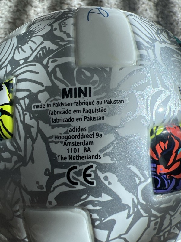 Adidas MLS Mini Soccer Ball Size 1 Skills Training Ball Floral Design Official gallery