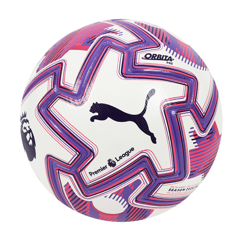 Puma Premier League 25/26 Orbita Pro PL Brilliance Soccer Ball Size 5 08470701