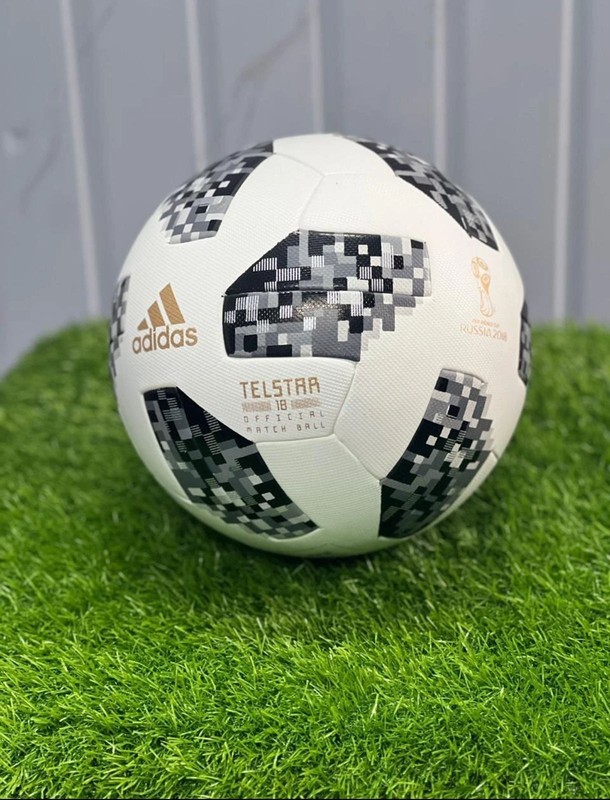Size 5 Soccer Ball Black Pixel Pattern Match Ball Training Football Durable gallery
