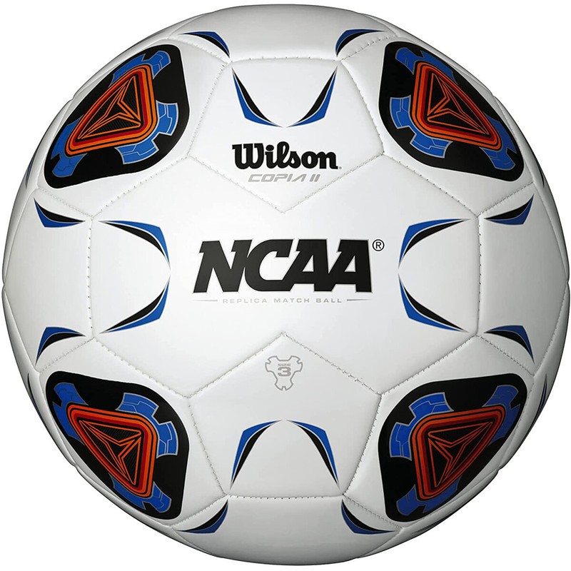 Wilson NCAA Copia II White-Blue Soccer Ball Size 4