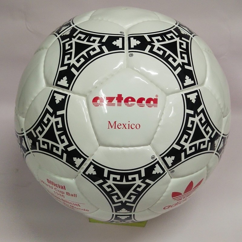 Adidas Azteca Mexico FIFA World Cup 1986 Official Match Soccer Ball Size 5 Red