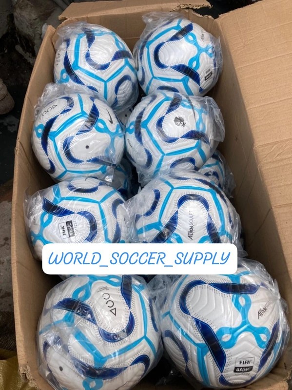 Lot of 10 NIKE Flight Premier League 2024/2025 Official Match Soccer Ball Size 5