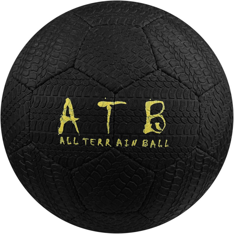 All Terrain Rubber Soccer Ball – Official Sizes 2, 3, 4 & 5 – Durable Street & T gallery