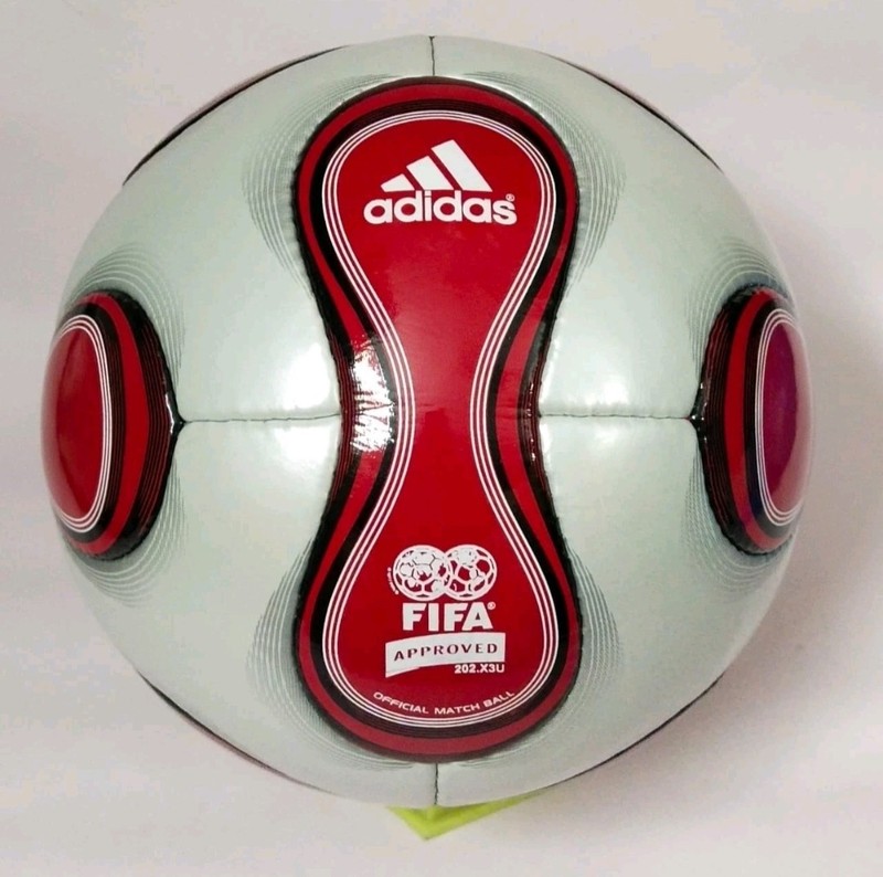 Teamgeist Official Match Ball 2006 FIFA World Cup Berlin Red Soccer Ball Size 5