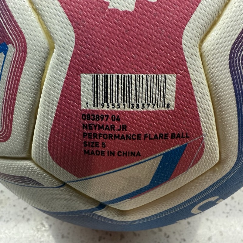 Puma Neymar Jr Performance Flare Soccer Ball ‘Blue Pink’ (size 5) gallery