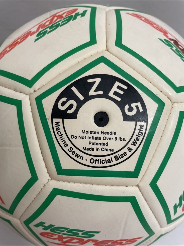 Hess Express Collectable Soccer Ball Size 5 Machine Sewn Official Size and Wt. gallery