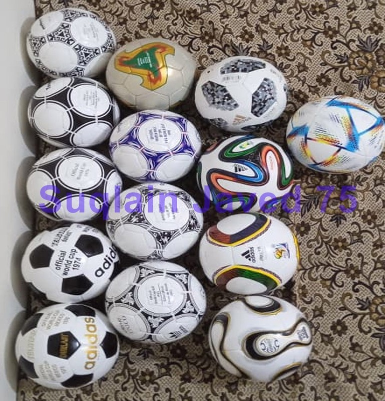 ADIDAS Soccer Ball FIFA World Cup 1970=2022 Historical 14 pcs SetFootball Size 5