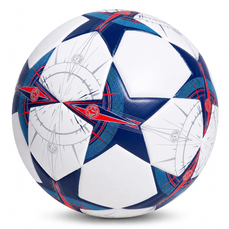 Soccer Ball Size 5, Seamless Waterproof PU Training & Match Soccer Ball for T…