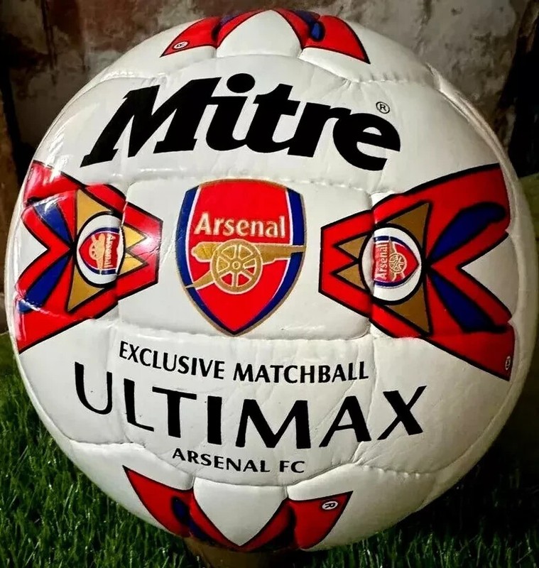 Mitre Arsenal FC Premier League ULTIMAX Exclusive Match Soccer Ball Size 5