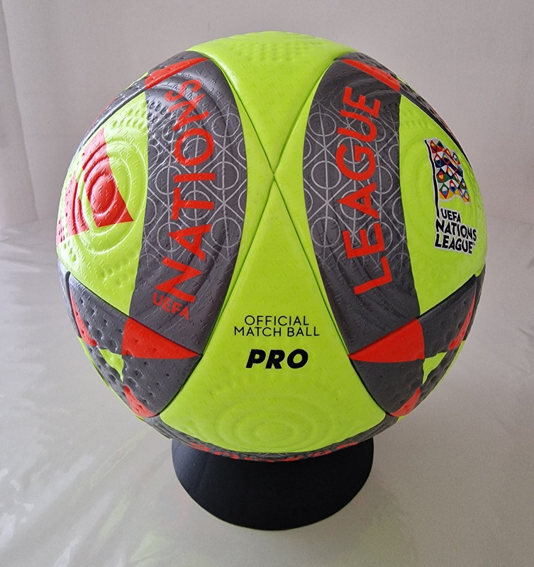 ADIDAS OFFICIAL MATCH BALL PRO NATIONS LEAGUE 2024 2025 WINTER YELLOW VERSION