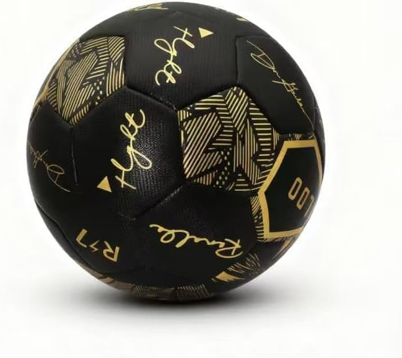 Seamless Soccer Ball Size 4/Size 5 for Adults and Youth, Thermo-Bonded Construct