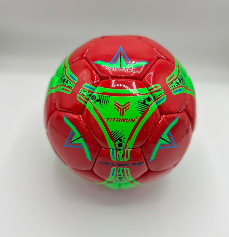 TITANUN IMPERIOR premium A+ quality (Red and Green) Futsal size-4