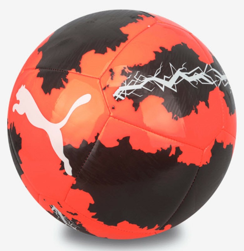 PUMA SPIN Round Soccer Ball Orange Football Futsal Training SZ5 Balls 08340602