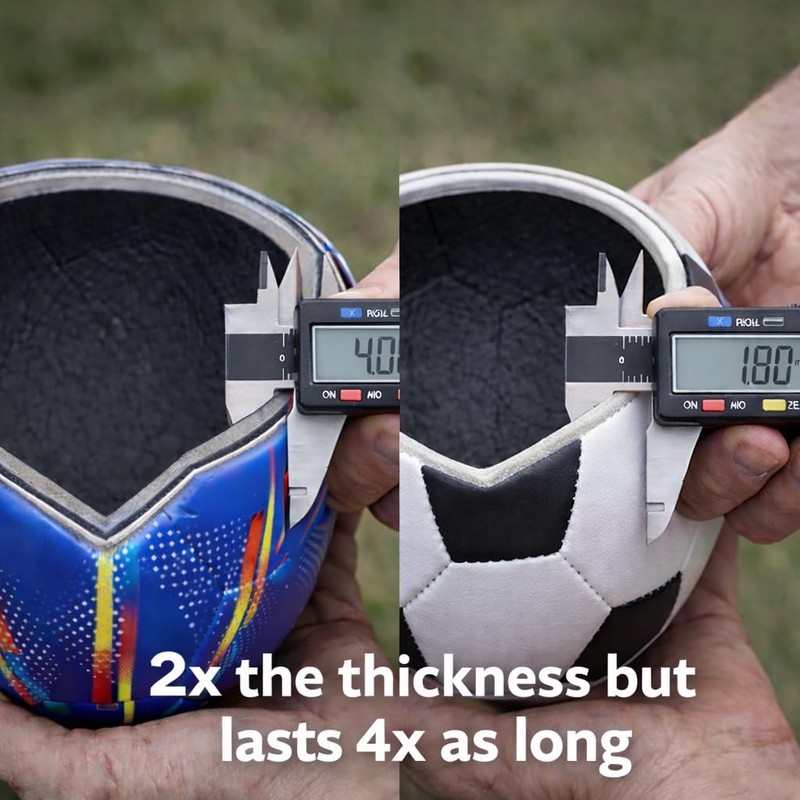Western Star Soccer Ball Size 3 & Size 4 & Size 5 - Official Match Weight - 6... gallery