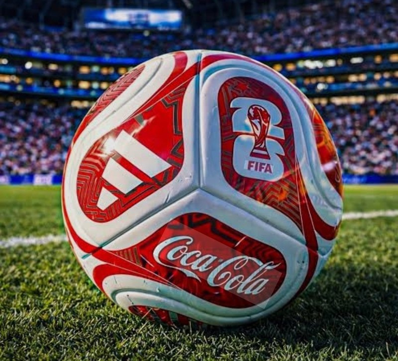 FiFA 2026 Coca Cola Special Edition Mini Soccer Ball with 4PK Cans