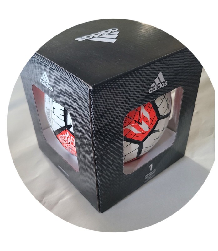 ADIDAS MESSI MINI SOCCER BALL WHITE RED BLACK BRAND NEW SIZE 1 gallery