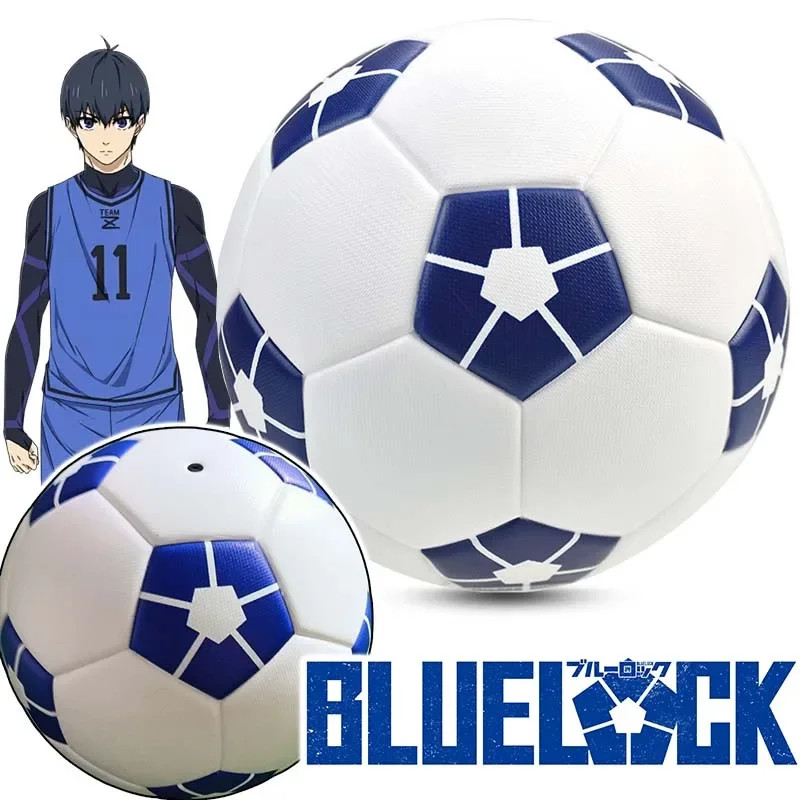 BLUE LOCK Isagi Yoichi Soccer Balls Size 5 Children PU Material Seamless Goal gallery