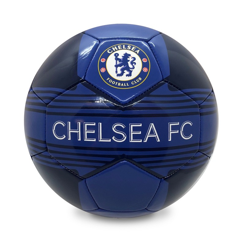 Chelsea FC Official Soccer Gift Size 4 Crest Football Blue
