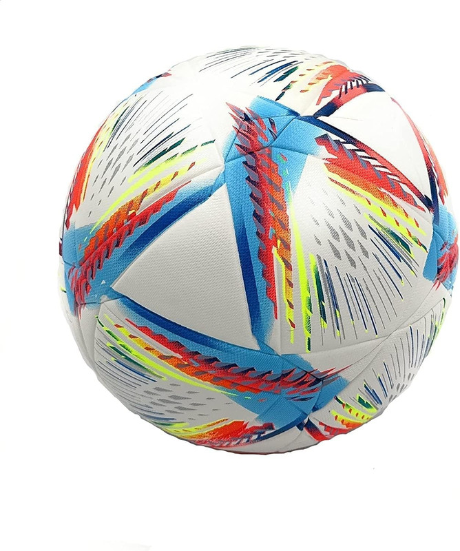World Cup Quality League Soccer Ball Thermally Bonded Match Ball Seamless Stitch gallery