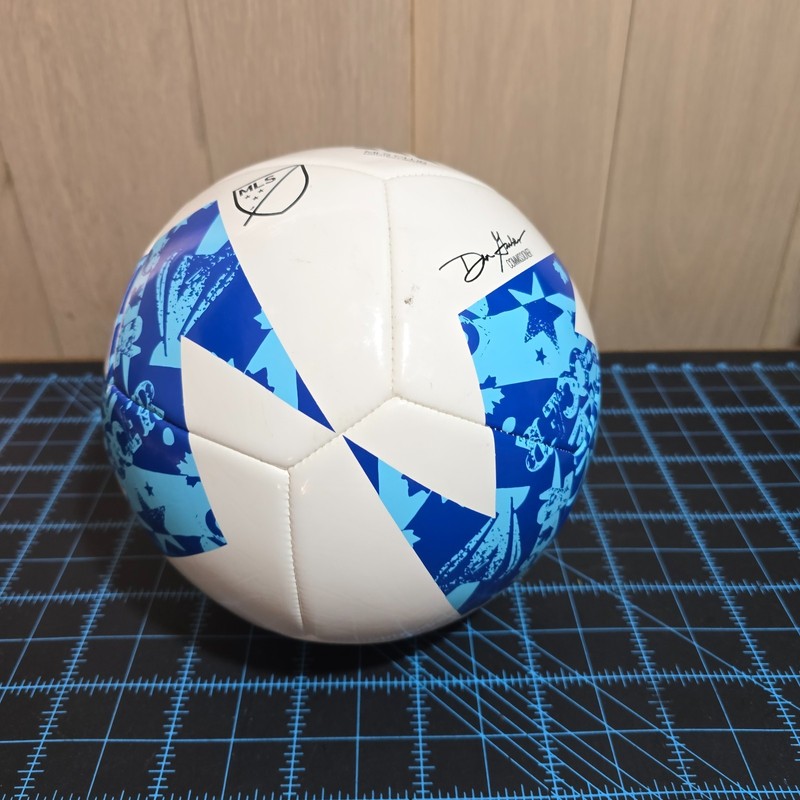 NEW Adidas MLS Club Match Soccer Ball Replica Size 4 Blue & White