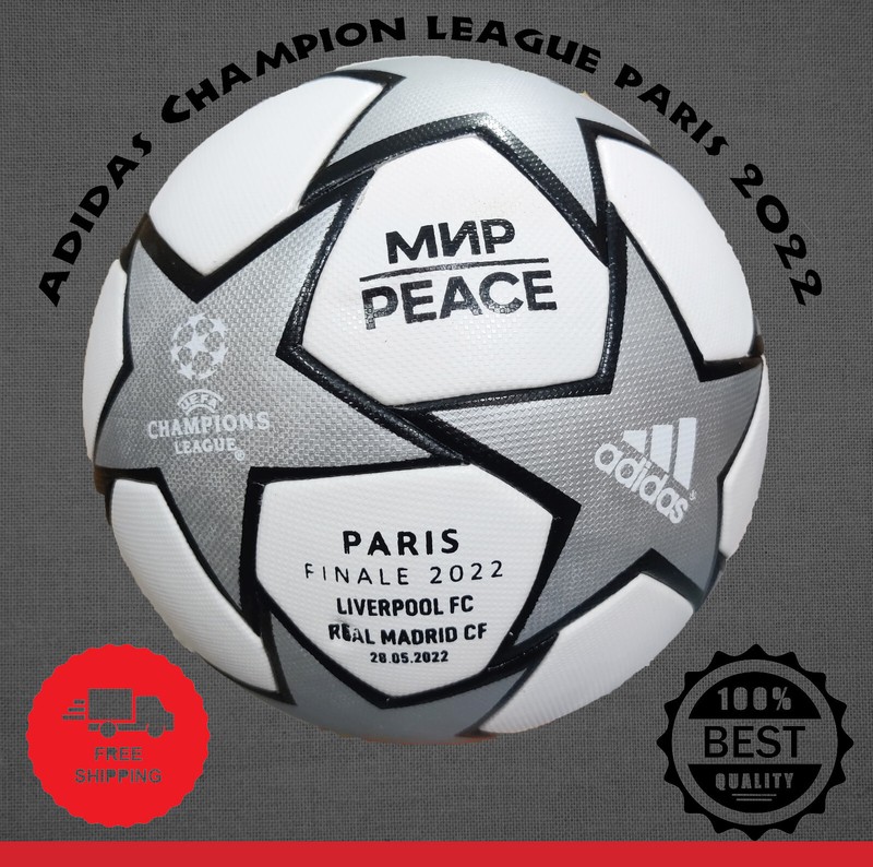 Adidas Finale Peace Final Match Ball UEFA Champions League 2022 Football