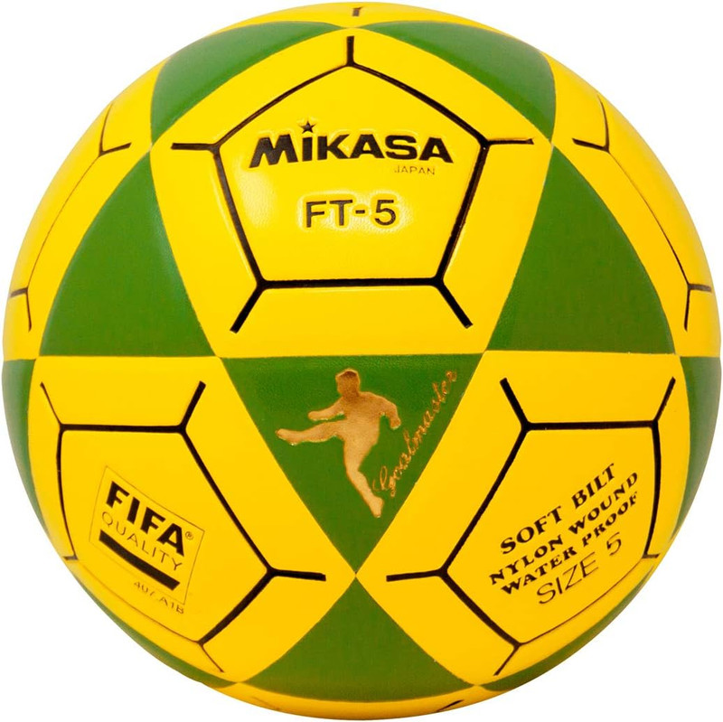 FT5 Goal Master Soccer Ball, Green/Yellow, Size 5