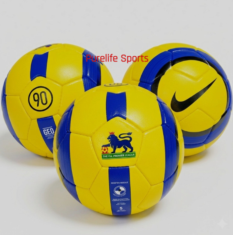 3 Balls set T90 Aerow Football Premier League 2005-06 Match Soccer Ball Size 5