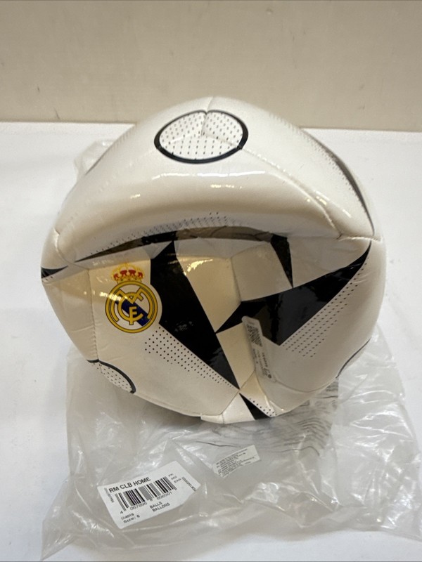 soccer balls Unisex, adidas Real Madrid Home Club Ball, white Size 5 gallery