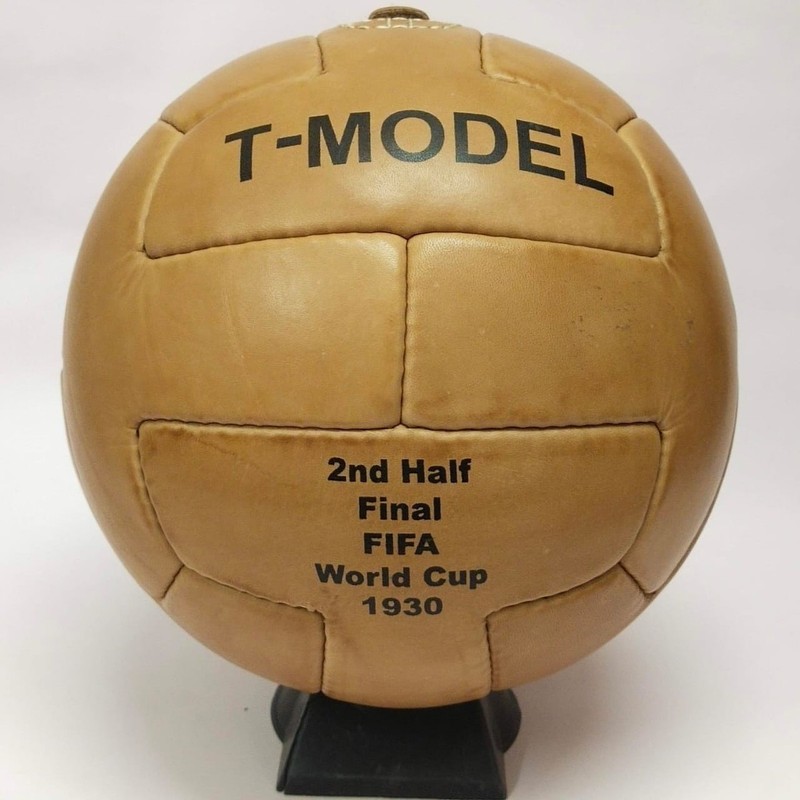 T Model 2nd Half | FIFA World Cup 1930 | Match Soccer Ball | 100% Leather Size 5
