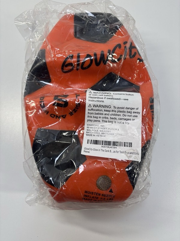 GlowCity Light-Up LED Soccer Ball Official Size & Weight 5 Ball B2 panel