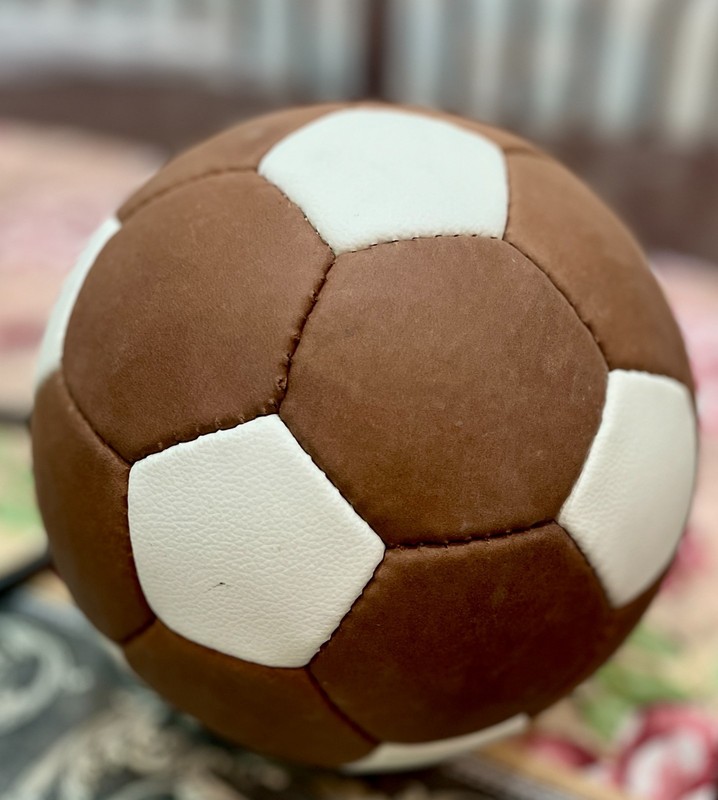 Premium Handmade Leather Soccer Ball | Luxury Vintage Style Size 5 Football gallery