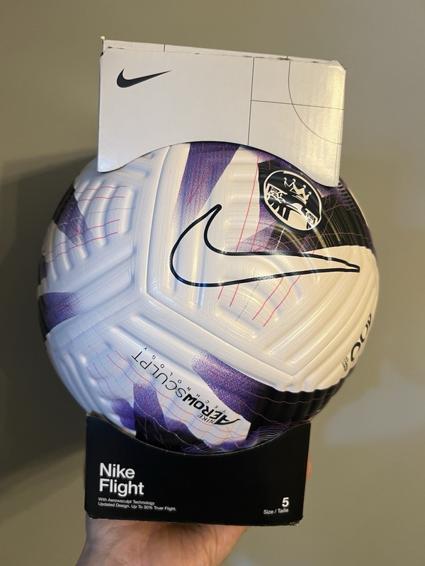 Nike Flight English Premier League Fifa Quality Pro Match Soccer Ball Size 5