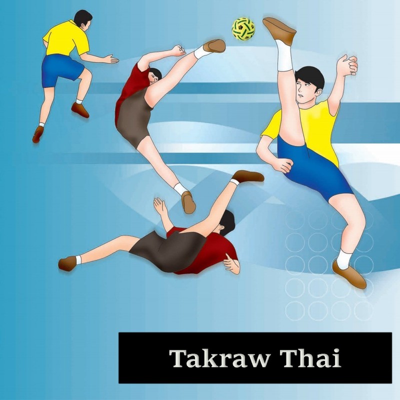 SEPAK TAKRAW MT201 Competition Model Synthetic Fiber Rattan Thai Kick Ball Game gallery