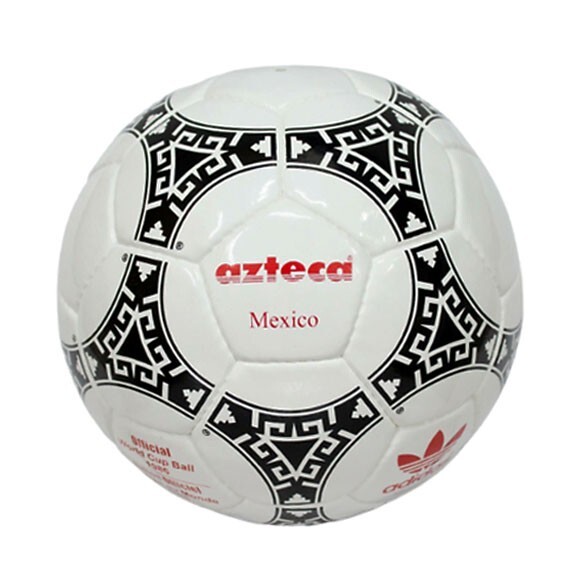 Adidas Azteca Mexico Official Match Ball Red Stamps FIFA World Cup 1986 Ball 5