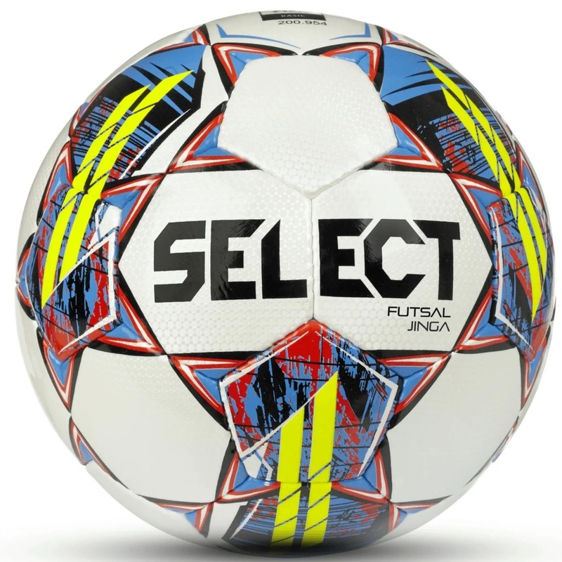 Select Jinga Futsal Ball White V22 - 1-Ball Senior(Size 4)