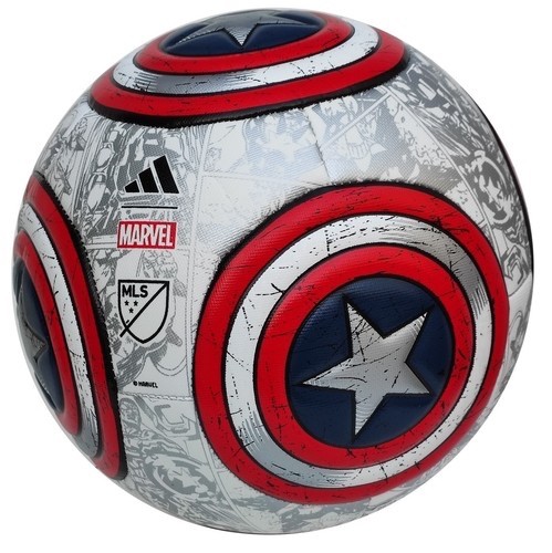 ADIDAS MLS MARVEL CAPTAIN AMERICA SOCCER BALL SIZE 5 – NEW – WORLD CUP