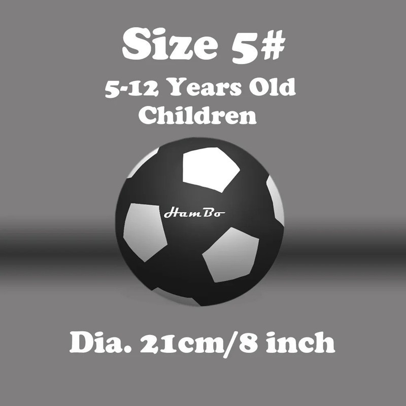 2025 Football Size5Indoor Silent Foam Soccer Ball Mute Bouncing Ball gift