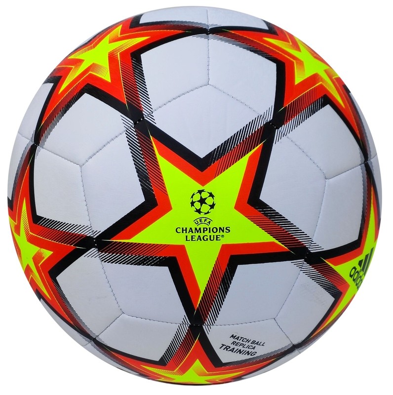 Adidas Finale Training Pyrostorm Ball Stars Football White Champions League gallery