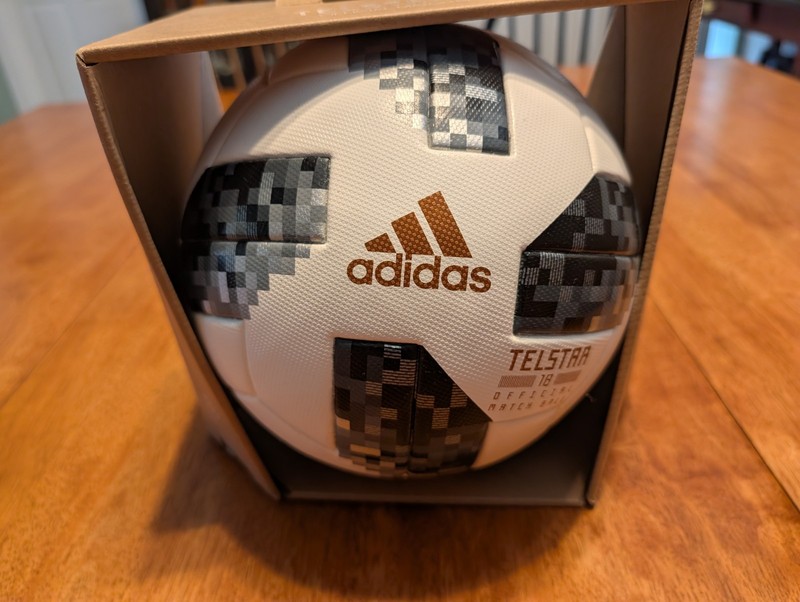 Authentic Adidas Fifa World Cup Official Match Ball 2018 Telstar 18 Russia OMB
